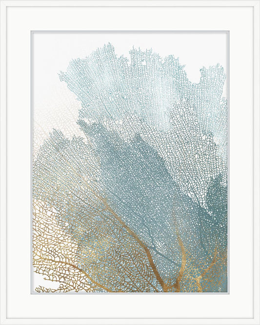 Delicate Branches Against White Canvas Ii