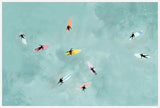 Floating On Waves On Canvas