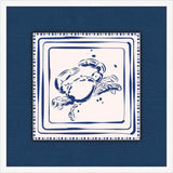 Blue Crab On Blue