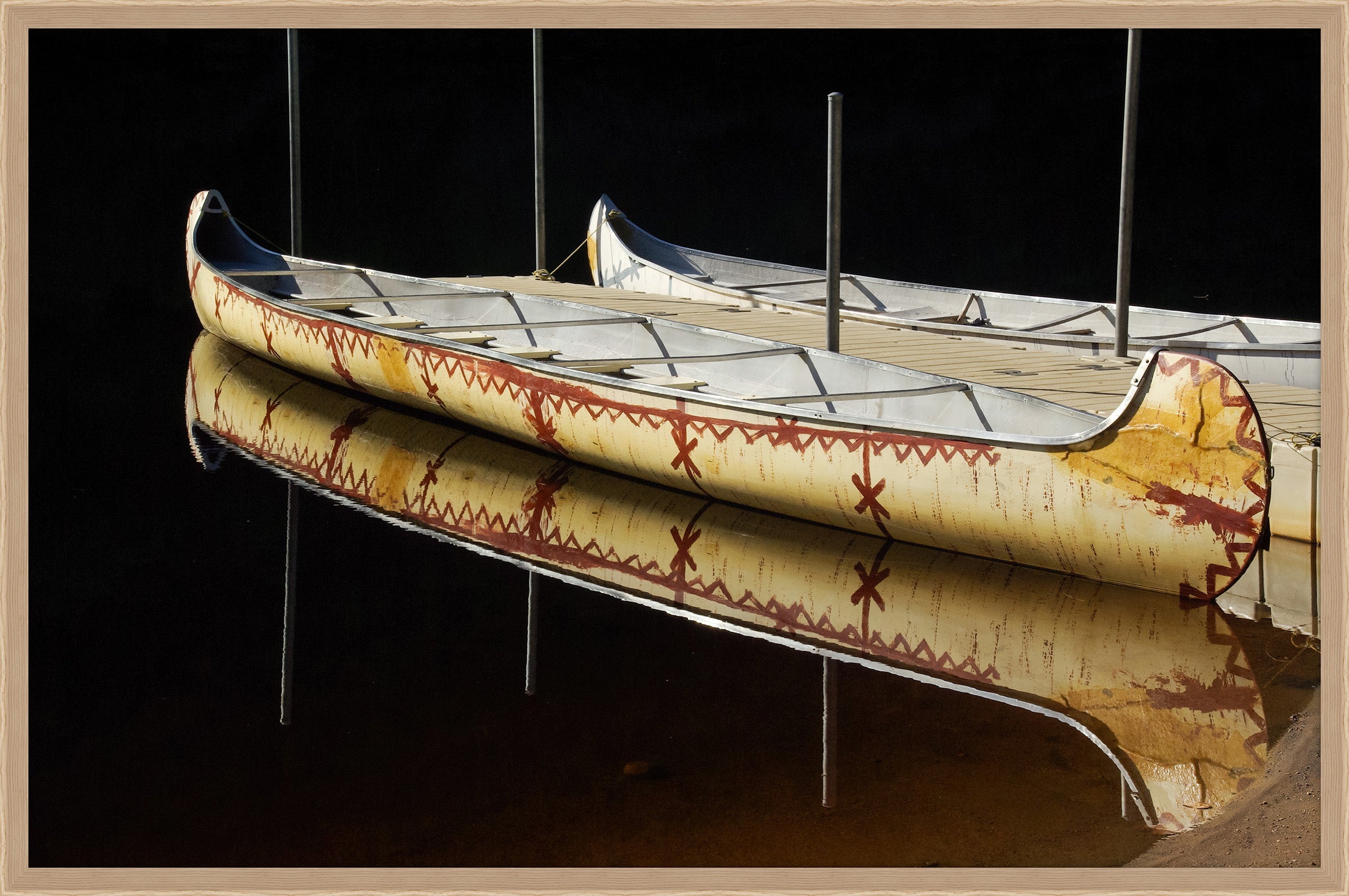 Canoe on the Dock