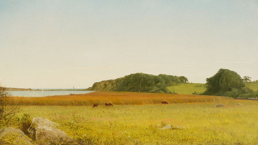 Almy's Pond, Newport, John Frederick Kensett, c. 1860 Boxed Canvas