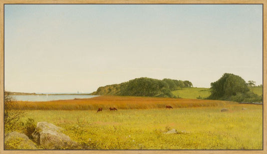 Almy's Pond, Newport, John Frederick Kensett, c. 1860 on Canvas