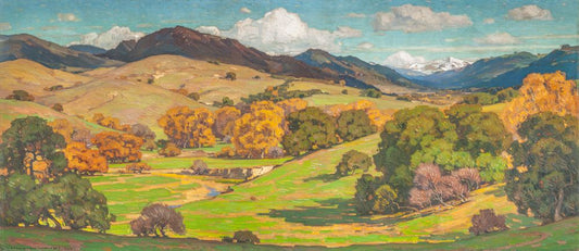 California Landscape, William Wendt, 1920 Boxed Canvas