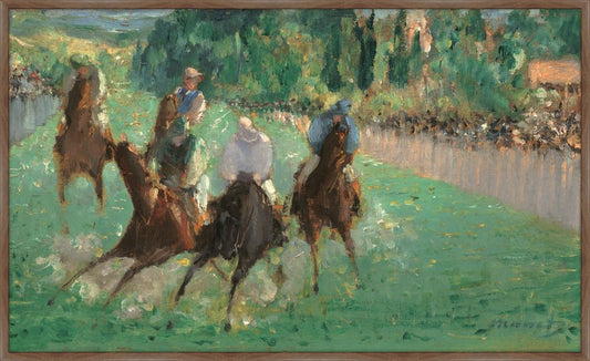 At the Races, Edouard Manet, 1875 on Canvas