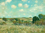 Meadow, Alfred Sisley, 1875 Boxed Canvas