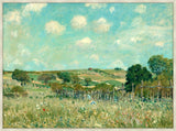 Meadow, Alfred Sisley, 1875 on Canvas