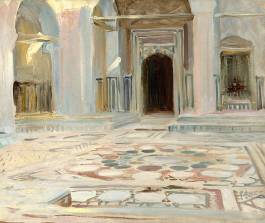 Pavement, Cairo, John Singer Sargent, 1891 Boxed Canvas