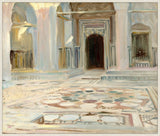 Pavement, Cairo, John Singer Sargent, 1891 on Canvas