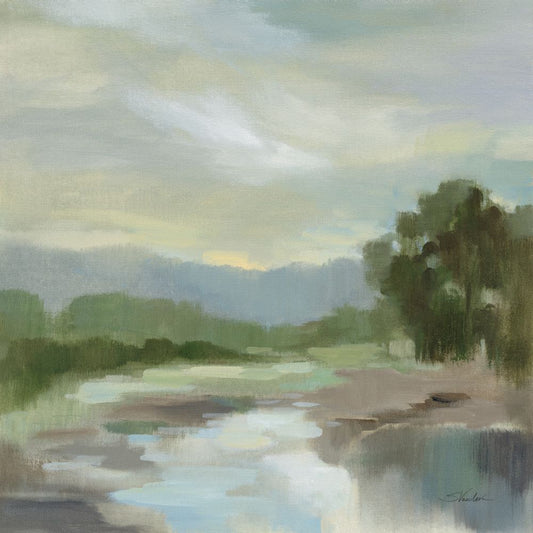 Sage Lake Boxed Canvas