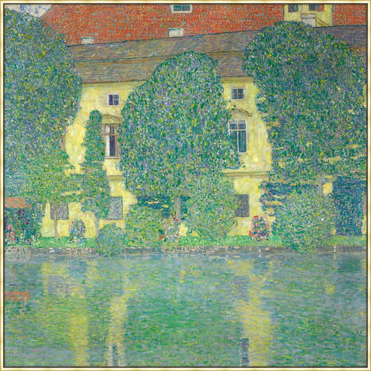The Schloss Kammer on the Attersee, III, Gustav Klimt, 1910 on Canvas