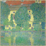 The Schloss Kammer on the Attersee, III, Gustav Klimt, 1910 on Canvas