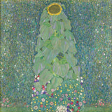 The Sunflower, Gustav Klimt, 1907 Boxed Canvas