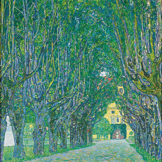 Way to the Park, Gustav Klimt, 1895 Boxed Canvas