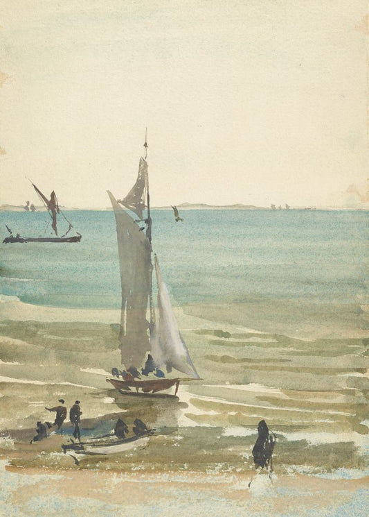 Whistler By the Sea I Boxed Canvas