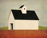 Fall Barn on Boxed Canvas