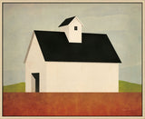Fall Barn on Canvas