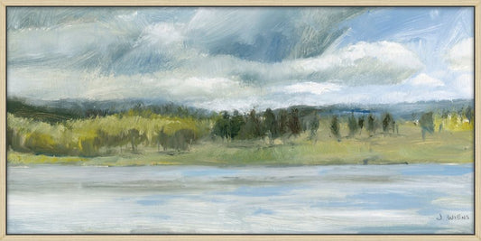 Interior Lake I on Canvas