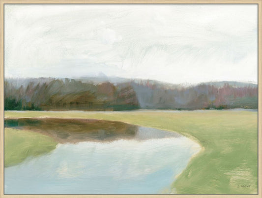 Interior Lake II on Canvas