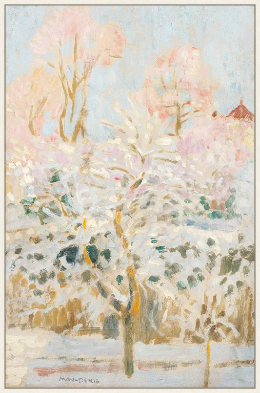 Jardin Sous L Neige, 1909, Maurice-Denis On Canvas