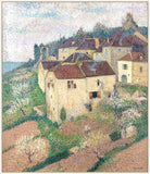 Maisons A Saint-Cirq-Lapopie, 1920 On Canvas