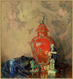 Still Life With Red Urn, 1886, Emil Carlsen  On Canvas