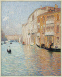 Le Palais Jaune On Canvas