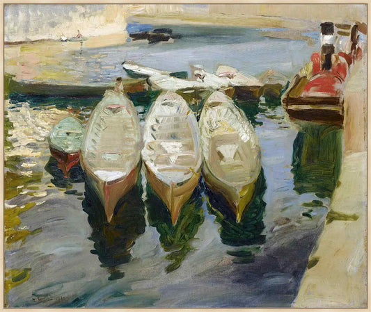 Puerto De Guetaria, Joaquin Sorolla , 1923 On Canvas