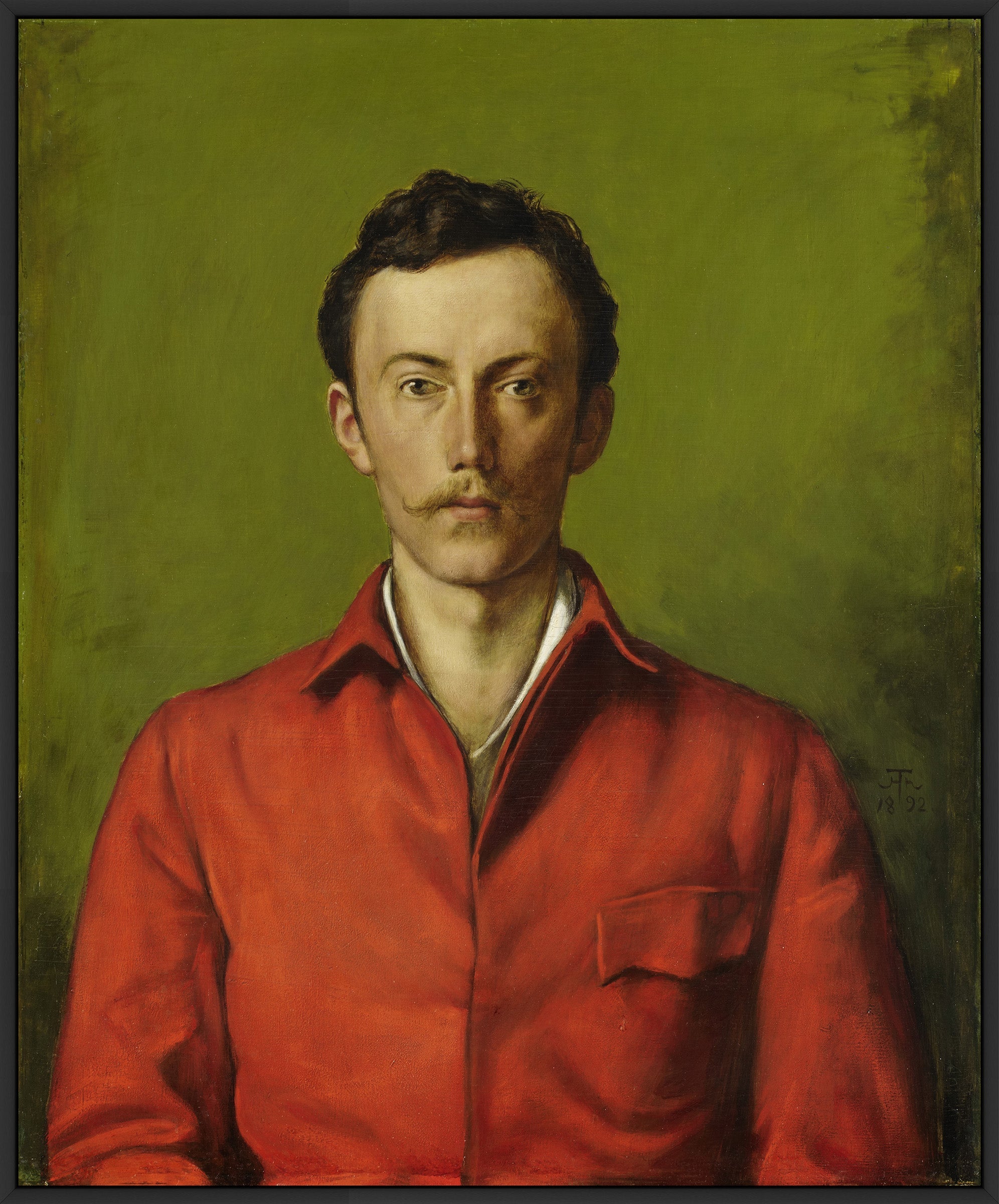 Portrait of Prince Fredrick, 1892 on Canvas