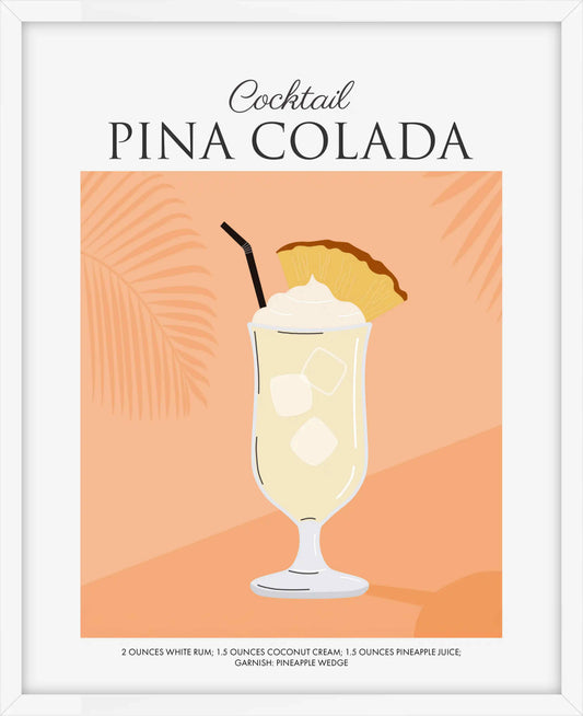 Pina Colada In White