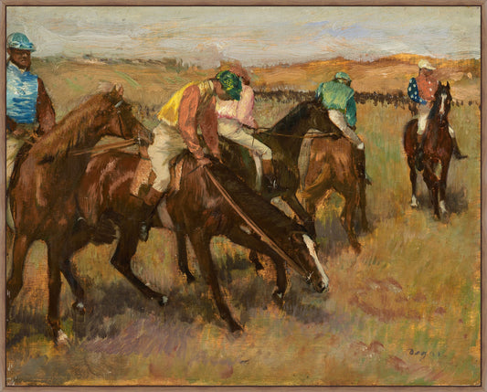 Before the Race, Edgar Degas, 1882 on Canvas