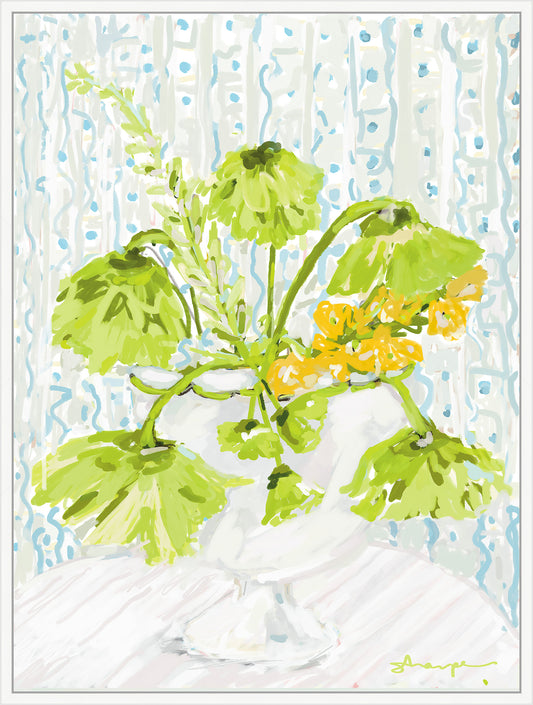 Spring Centerpiece II on Canvas