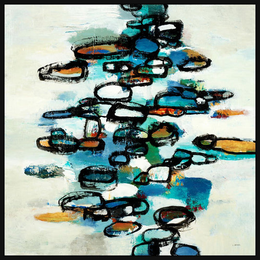 Stepping Stones on Canvas