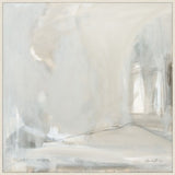 Delicate Gray on Canvas