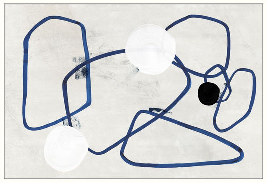 Midblue II on Canvas