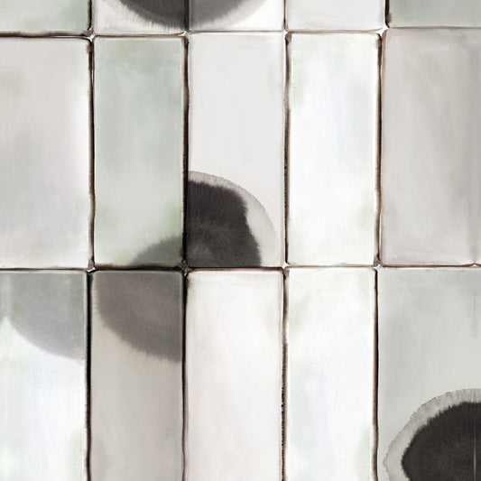 Counting Tiles I on Boxed Canvas