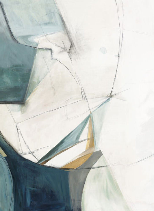 Merging II on Boxed Canvas