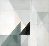 Crackelure I on Boxed Canvas