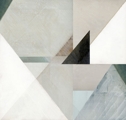 Crackelure II on Boxed Canvas