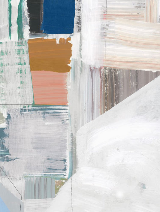 Building I on Boxed Canvas