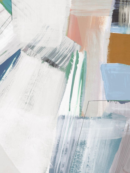 Buildings II on Boxed Canvas