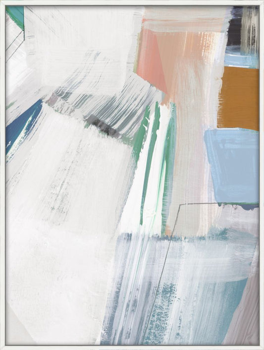 Buildings II on Canvas