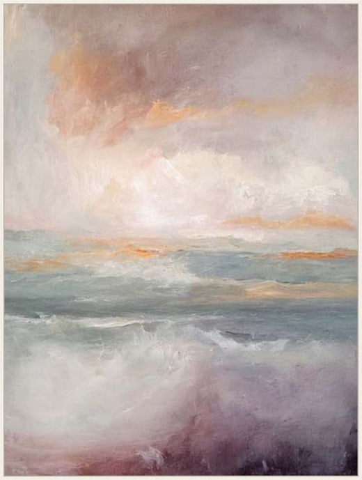 Alpenglow - On Mystic Seas in White Wash  Grande