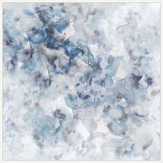 Breath of Blues in White  Grande