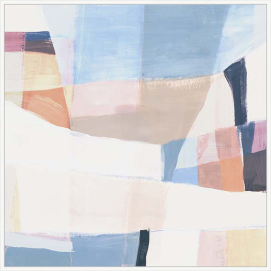 Gentle Hues of the Horizon I in White