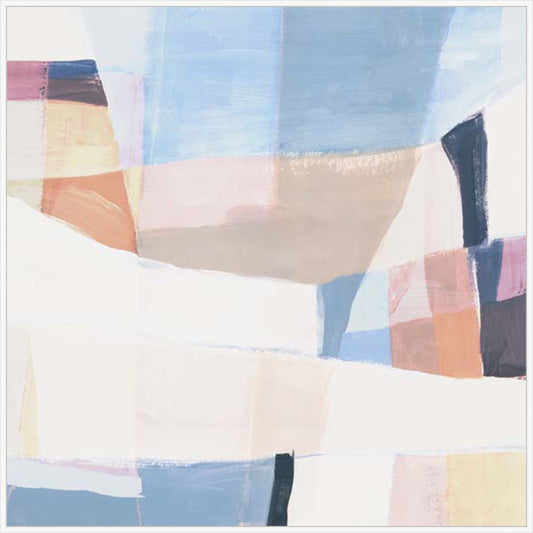 Gentle Hues of the Horizon I in White  Grande