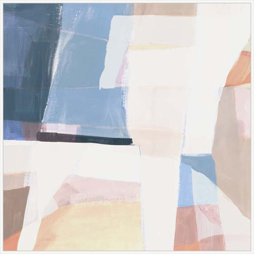 Gentle Hues of the Horizon II in White  Grande