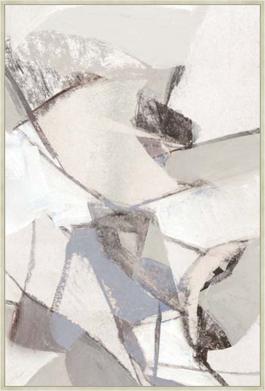 Gentle Layers of Tranquil Forms II in Silver