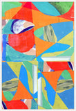Interlocking Colors II in White