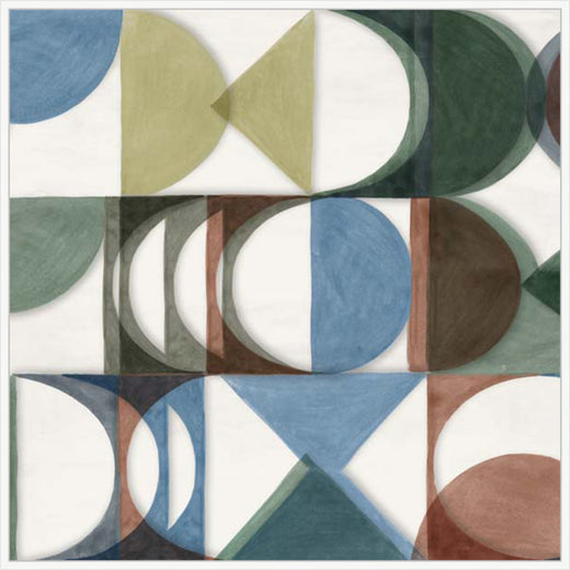 Muted Geometry in Soft Harmony in White