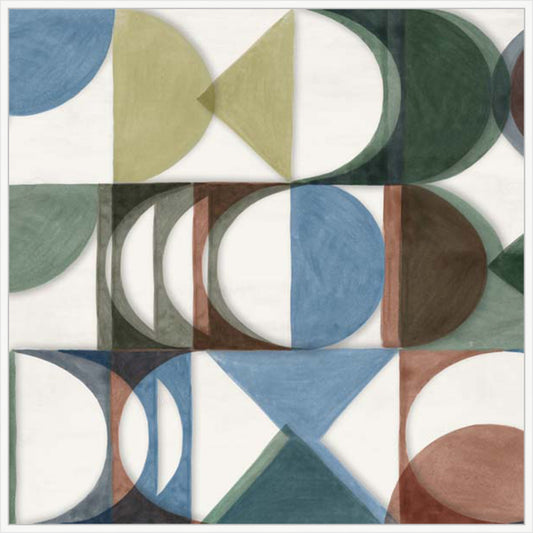 Muted Geometry in Soft Harmony in White